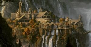 Rivendell from Lord of the Rings