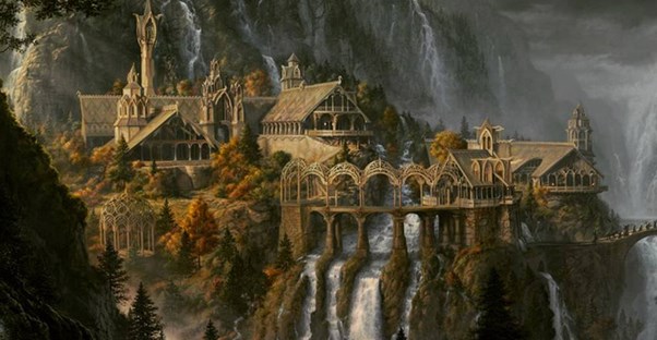 Rivendell from Lord of the Rings