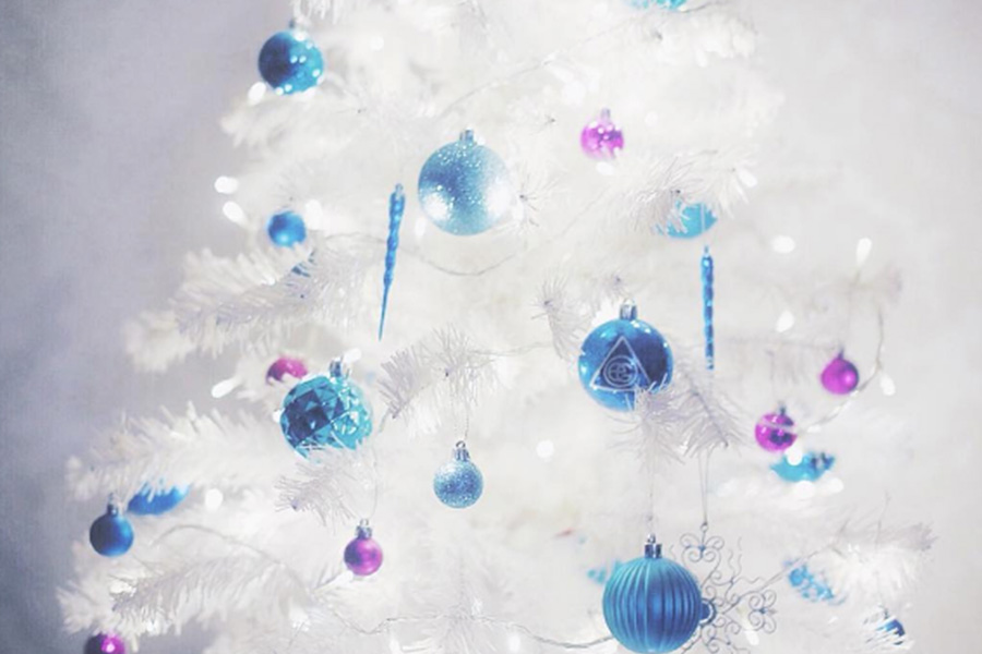 Don't: Forget About Colored Christmas Trees