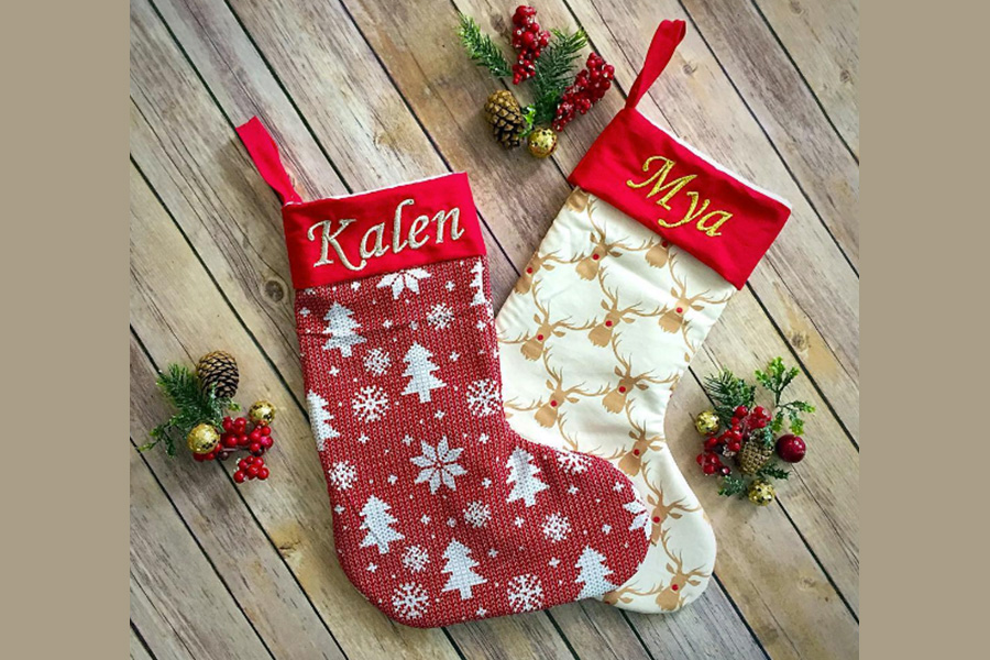 Do: Personalize Stockings