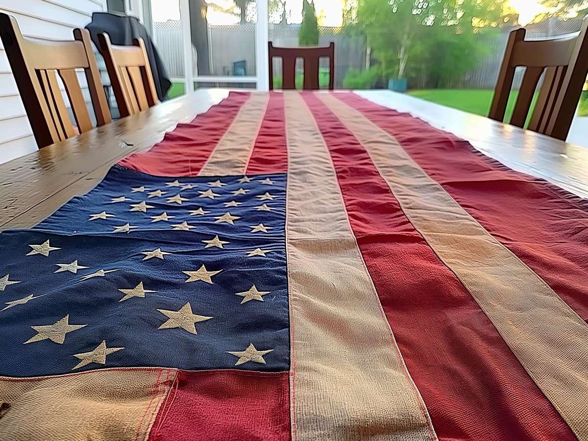 American Flag Decor
