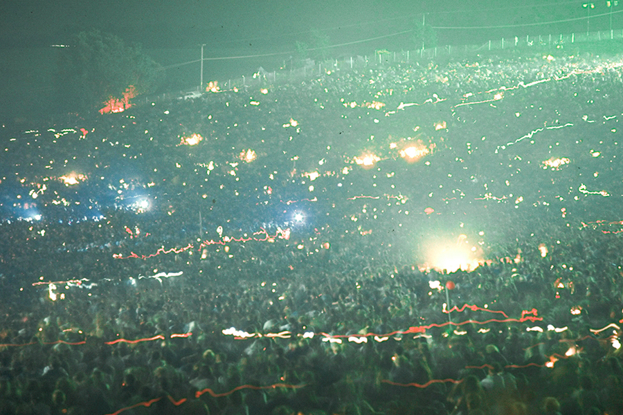 Woodstock at Night