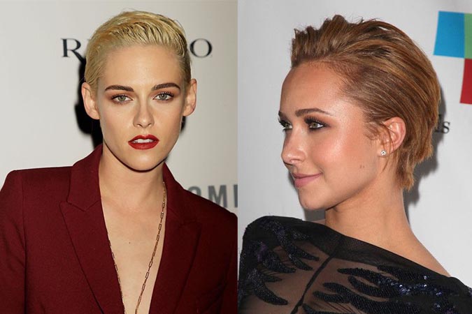 Slicked Back Pixie