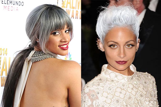 Dyed Gray Hair