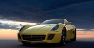 An exotic car rental