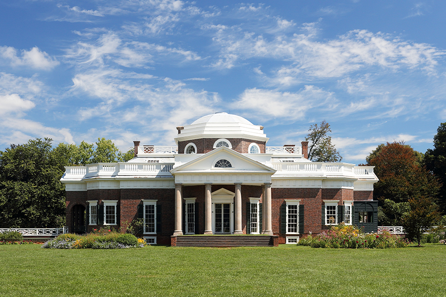 Thomas Jefferson's Plantation Home: Monticello, VA