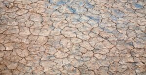 dry ground representing dry mouth