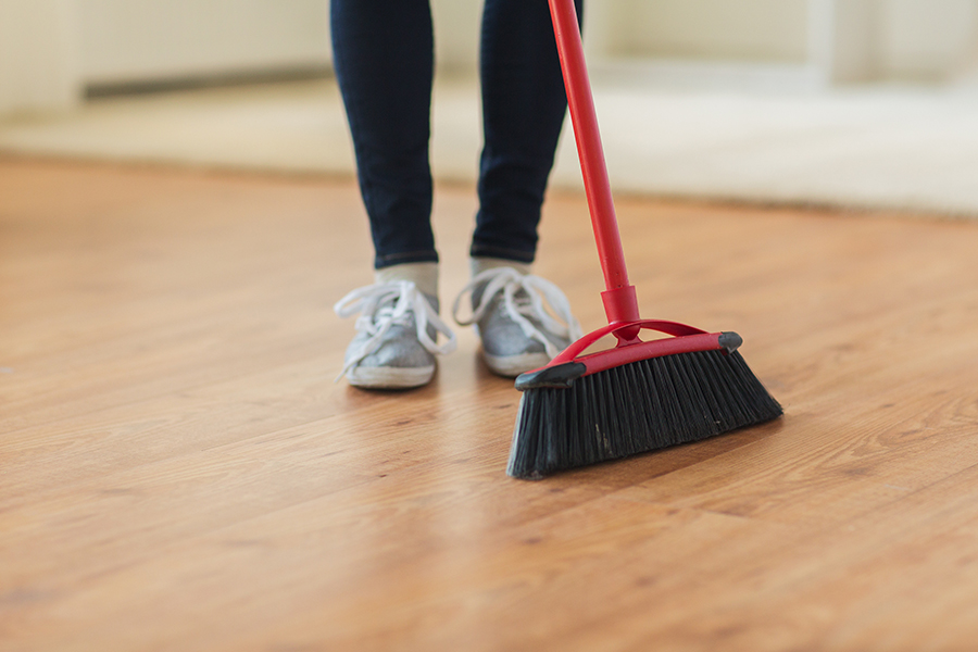 Clean as you go.