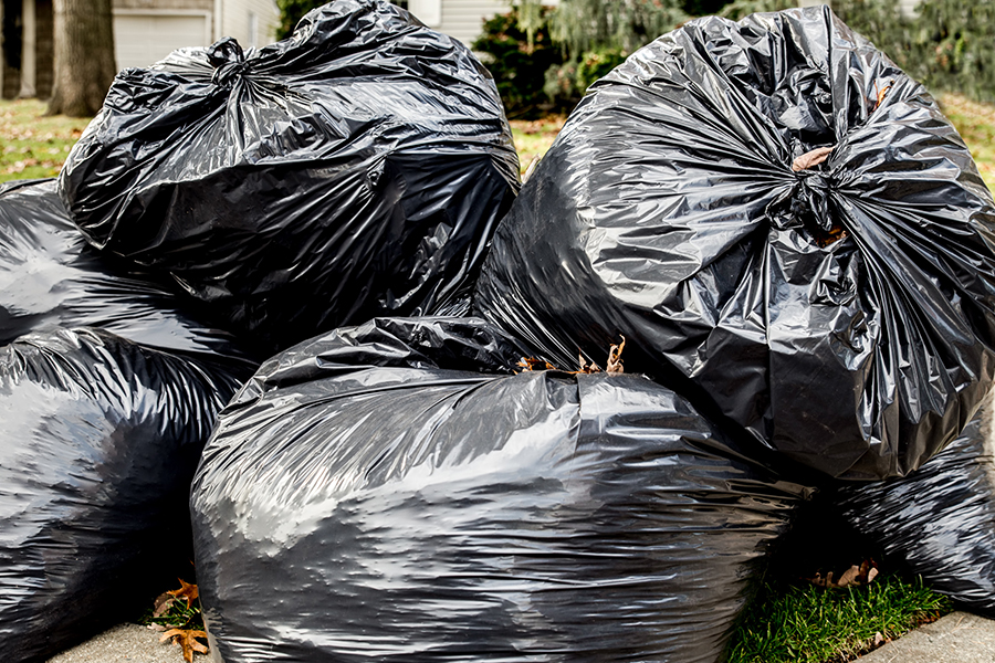Stay on top of the trash.