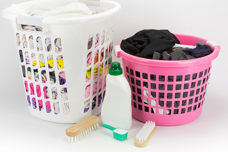 Pre-sort your laundry.