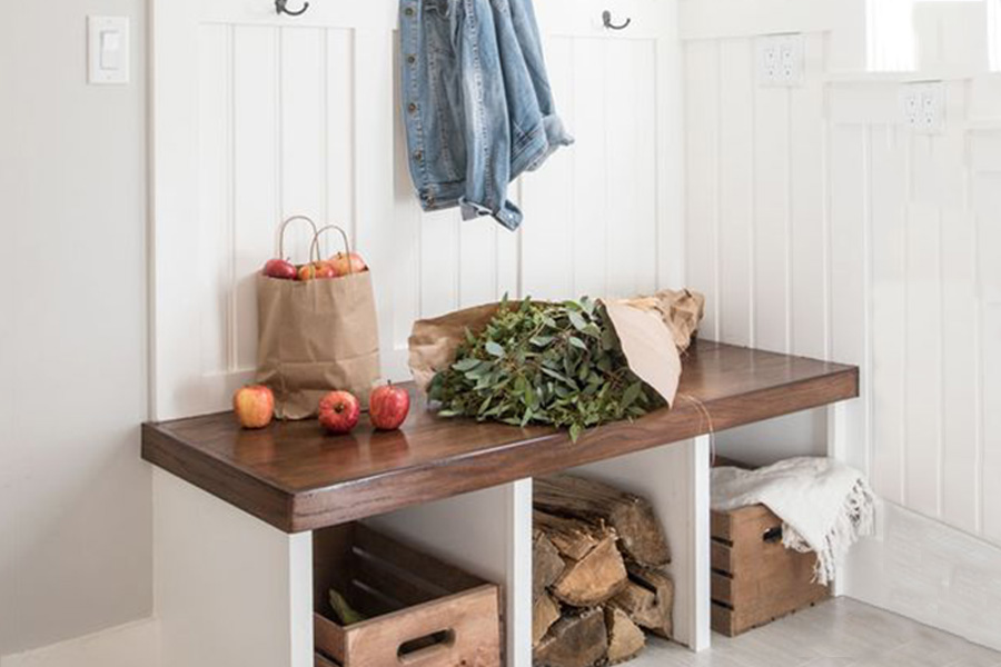 Have a designated space for your things.
