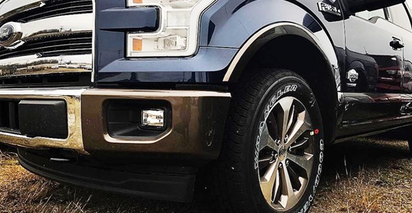 a ford f-150 truck