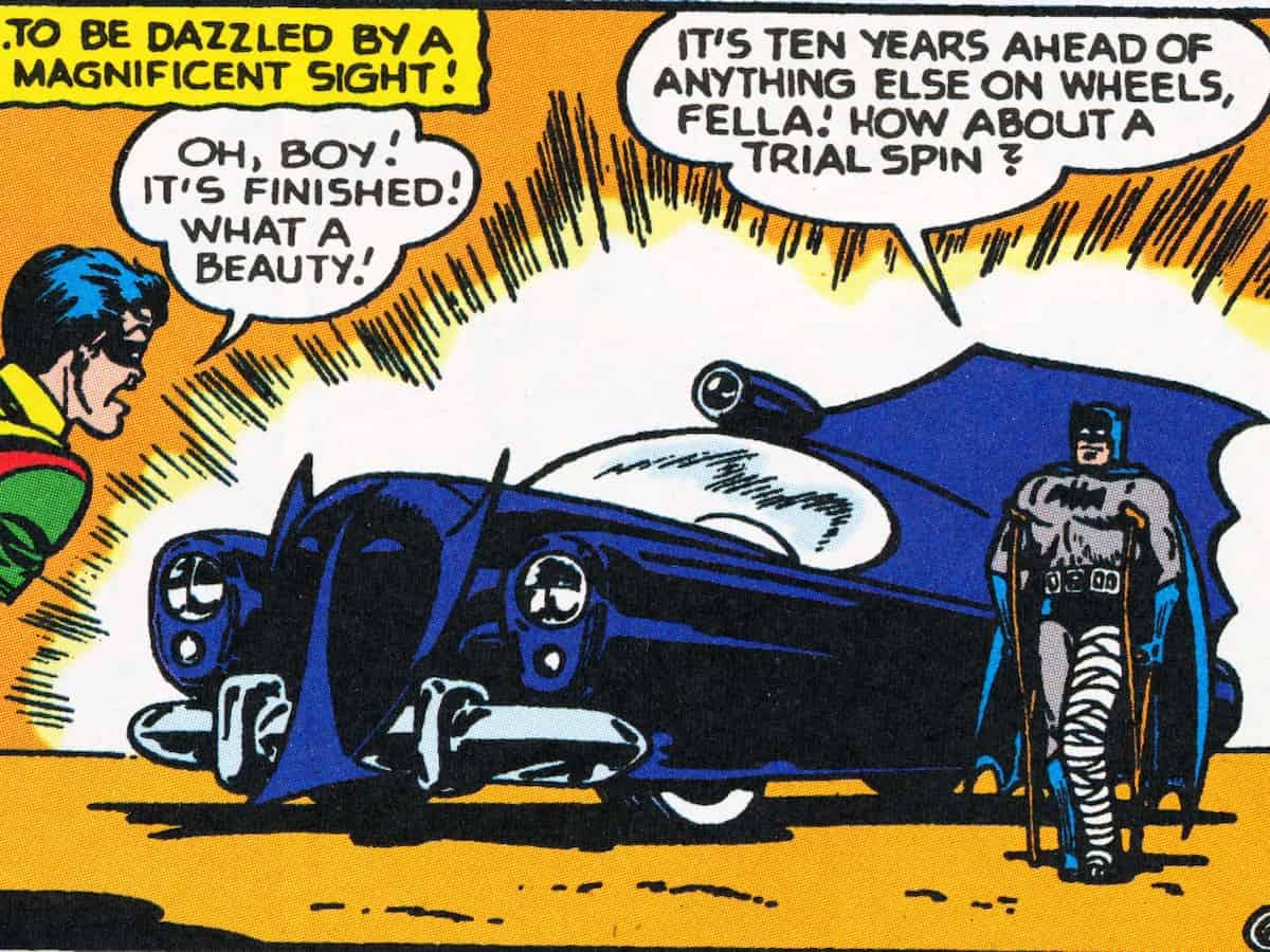 Sprang's 1950 Redesign, Detective Comics #156