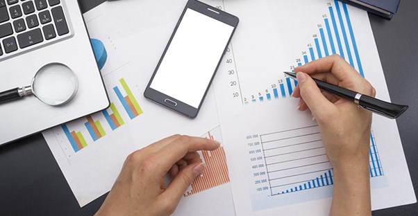 person researching how to get a personal loan with low interest