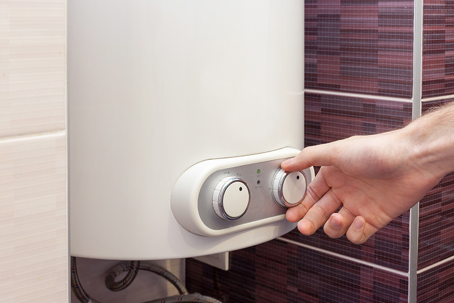 Turn down the temperature on your water heater.