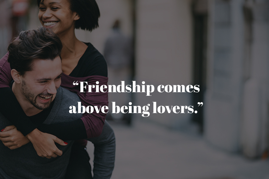 Be Best Friends First, Lovers Second