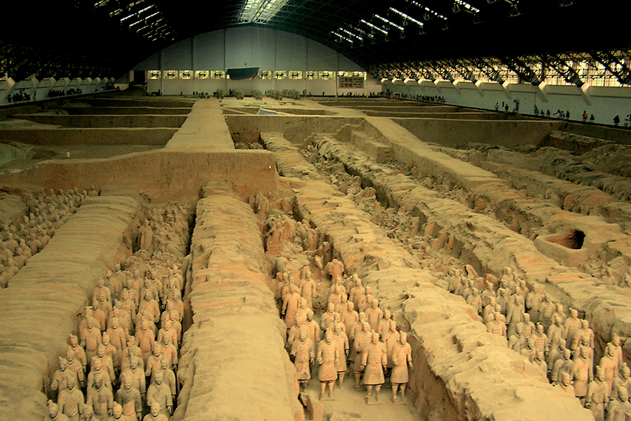 Tomb of Qin Shi Haung, China