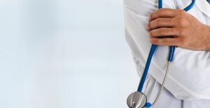 doctor holding stethoscope who practices alternative medicine
