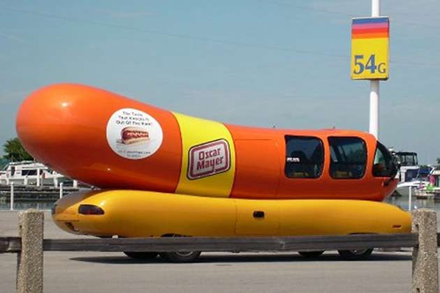 The Oscar Mayer Weinermobile