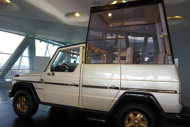 The Popemobile
