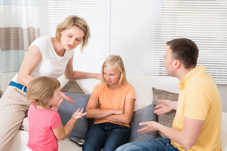 Not Resolving Parenting Disagreements