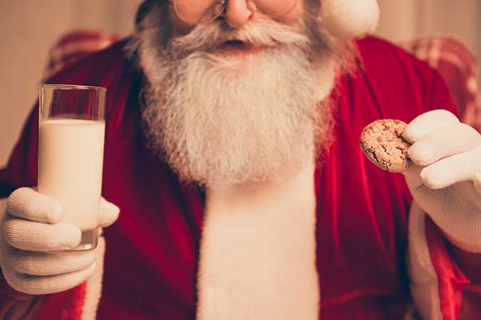Milk and Cookies for Santa