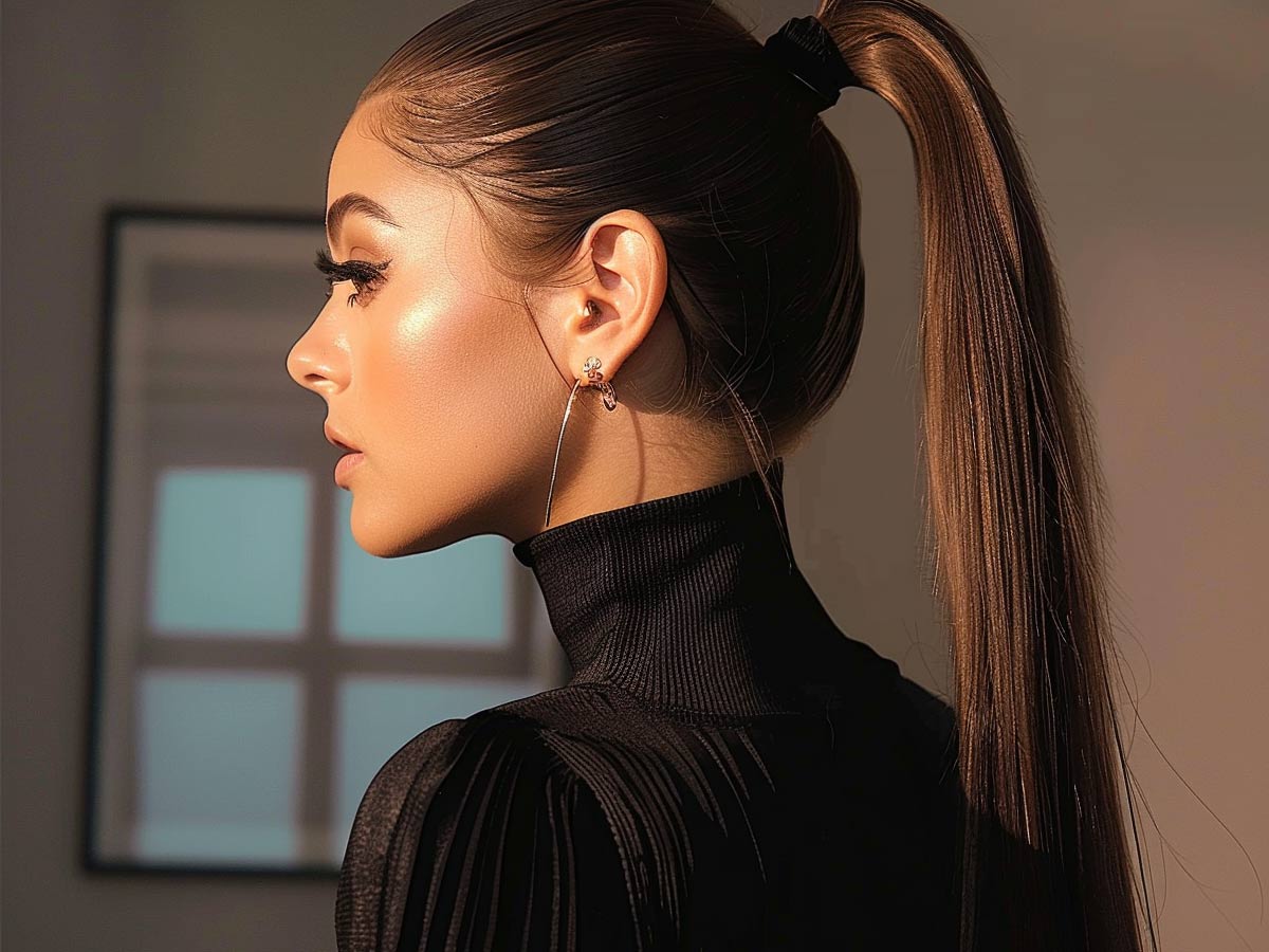 Sleek High Ponytail