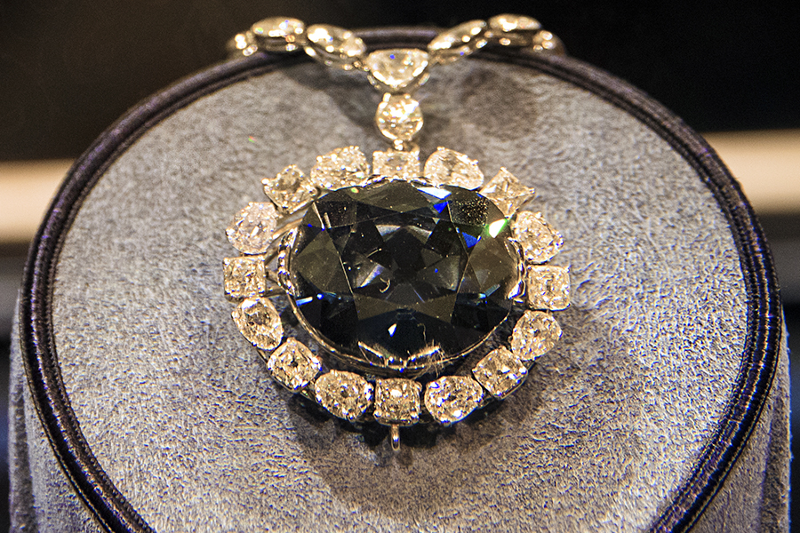 The Hope Diamond Necklace