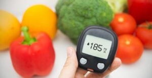 a person investigating diabetes treatments
