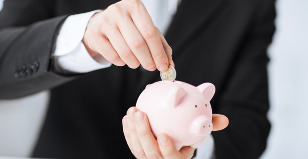 Person saving up to pay off their student loans