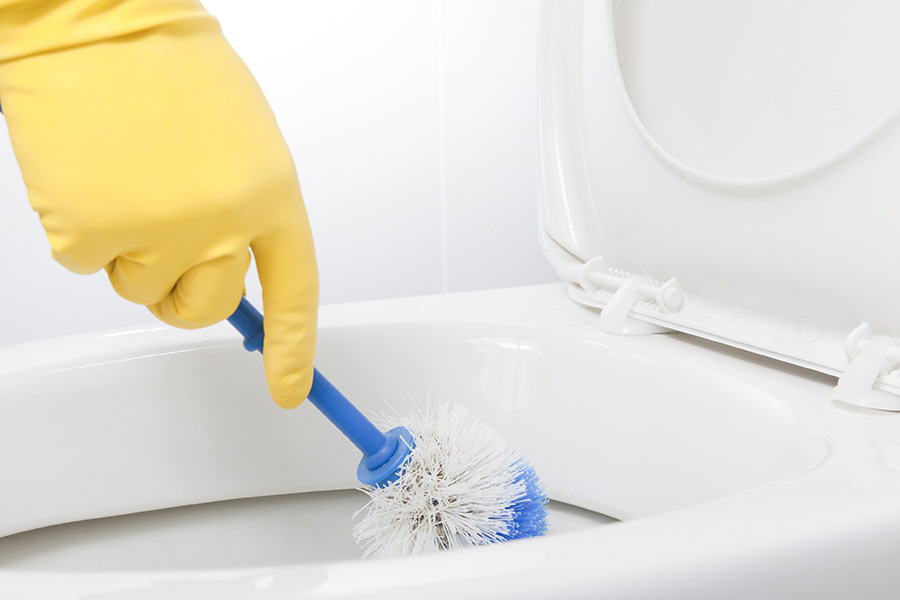 Dedicate Gloves to Toilet Cleaning