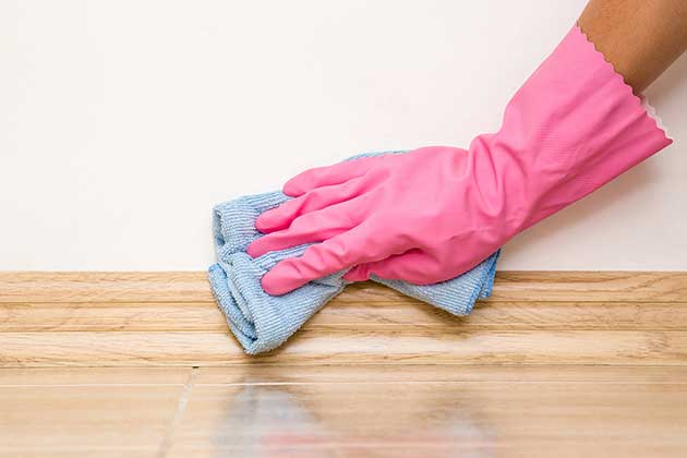 Wipe Floorboards