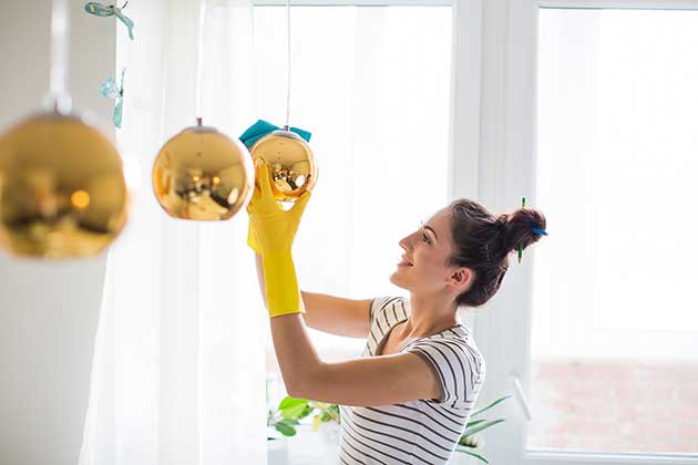 Dust Lamps and Lamp Shades