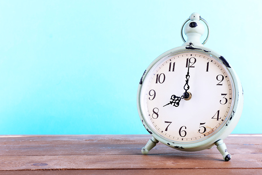 Give Yourself Plenty of Time