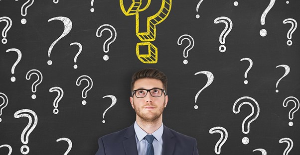 guy wondering about the different types of aphasia