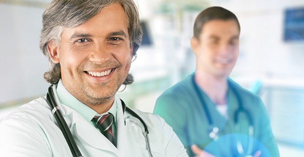 doctor working on aphasia patients
