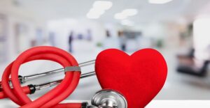 heart with ejection fraction