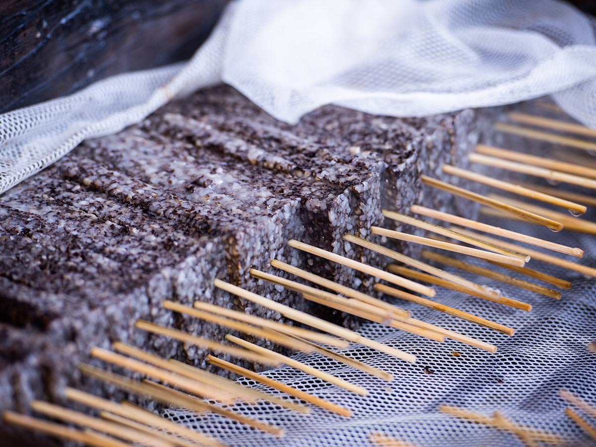 Pigs' Blood Cake
