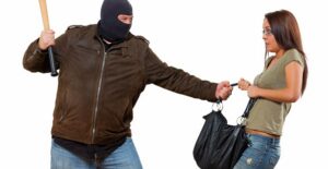 A purse is stolen
