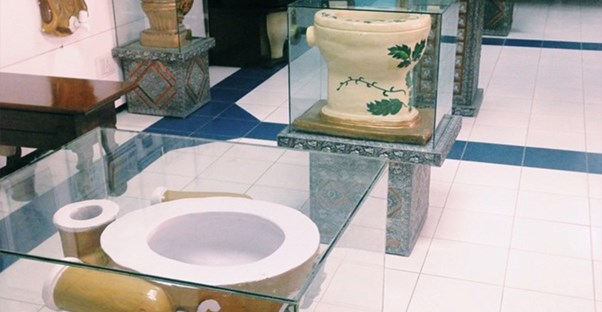 Some museum toilets