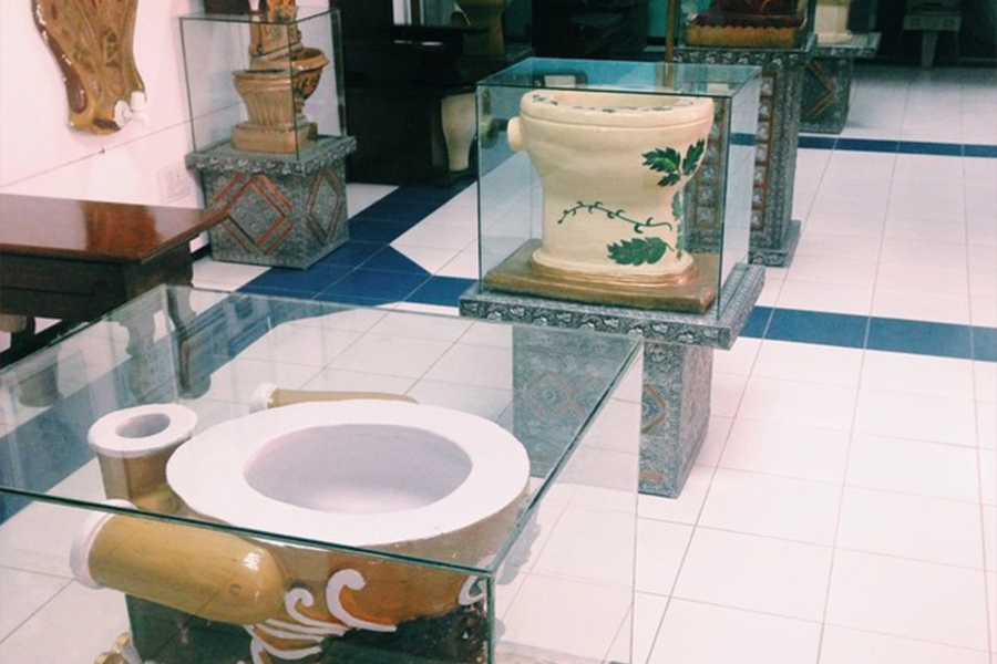 Toilets Old and New