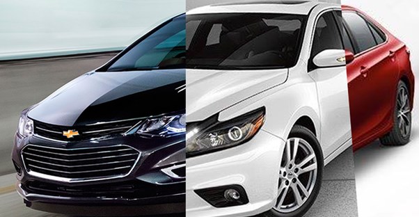El Chevrolet Malibu y El Toyota Camry y El Nissan Altima