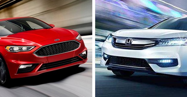 El Ford Fusion y El Honda Accord