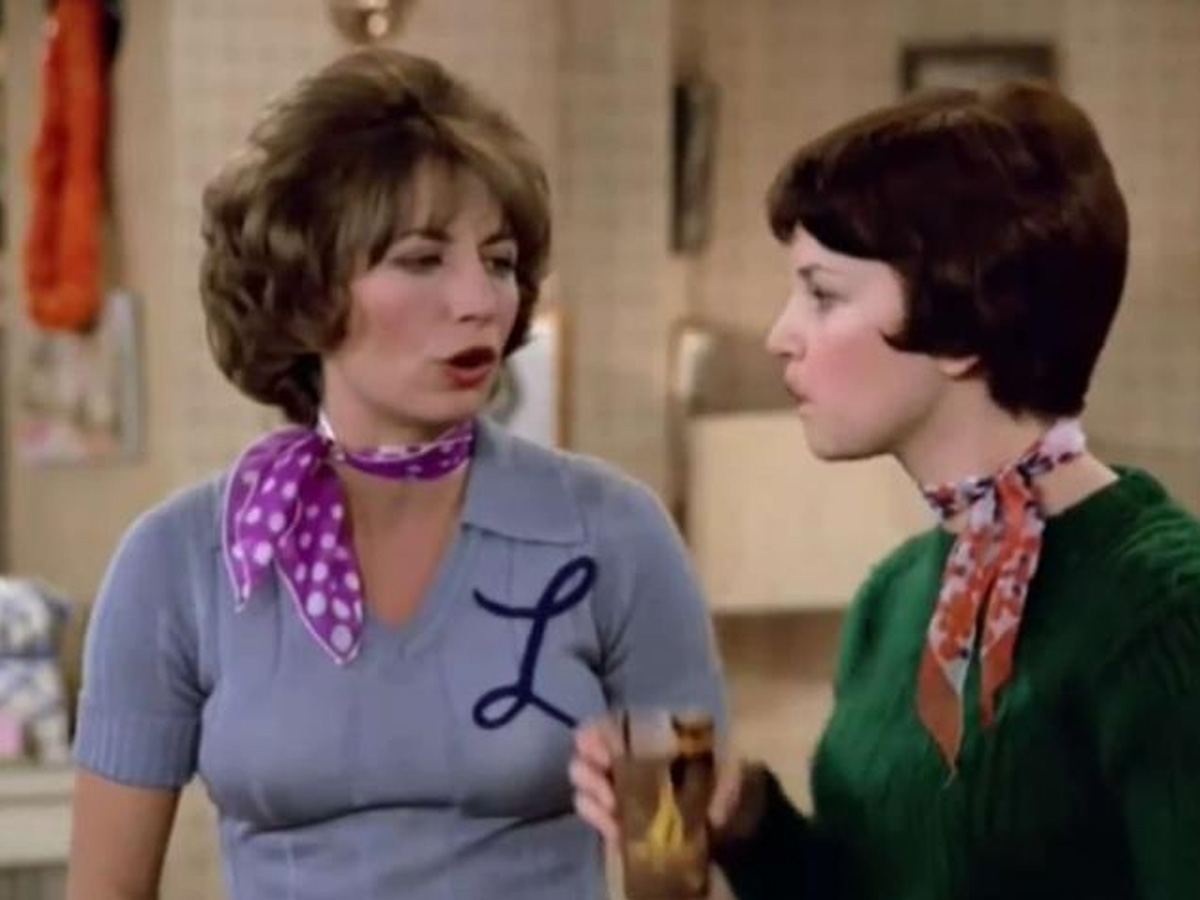 Laverne DeFazio's Monogrammed Top