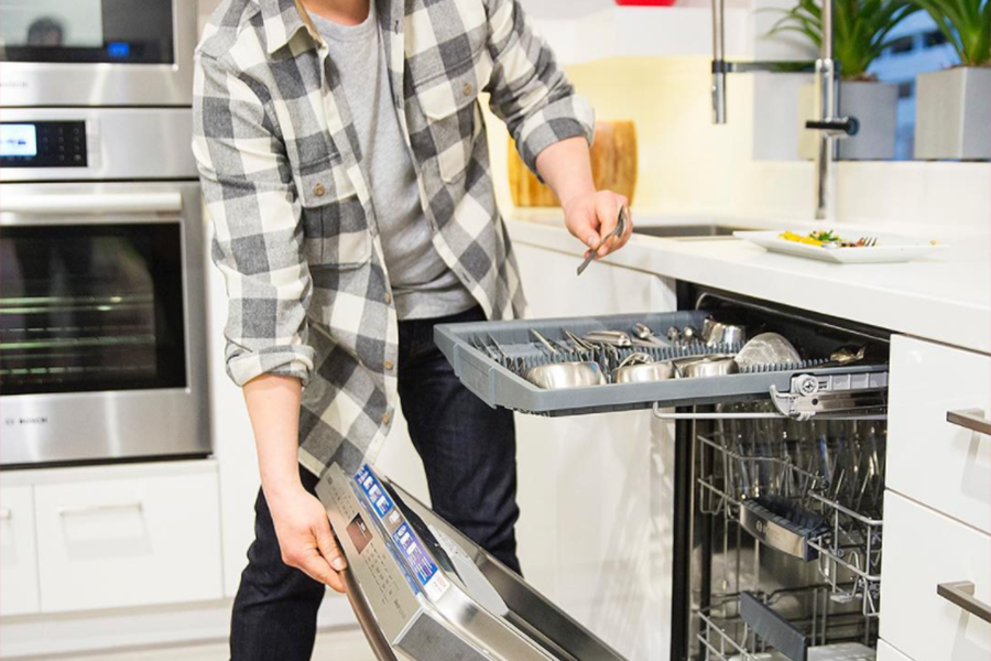 Dishwasher with a Third Rack
