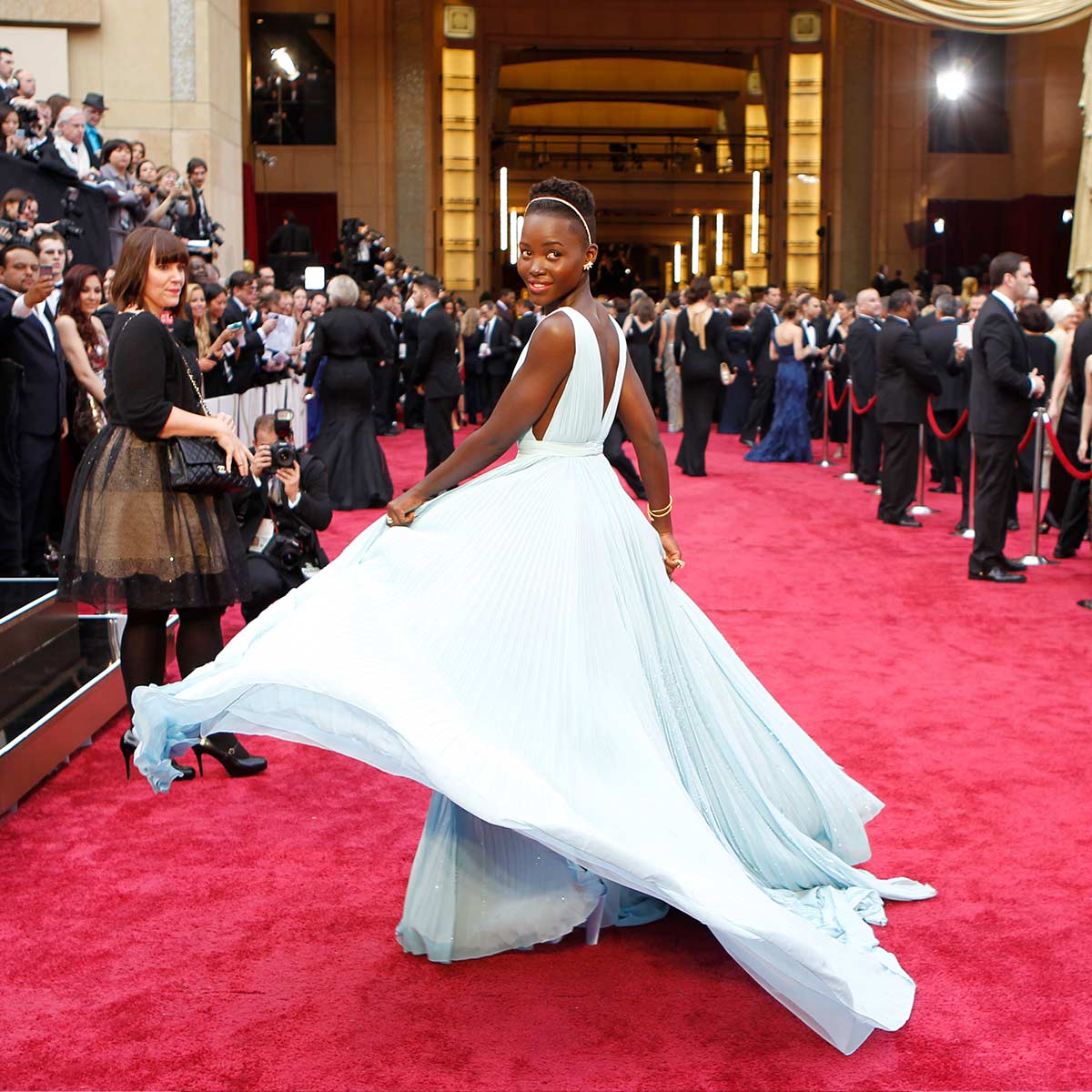 Lupita Nyong'o's Cinderella Gown