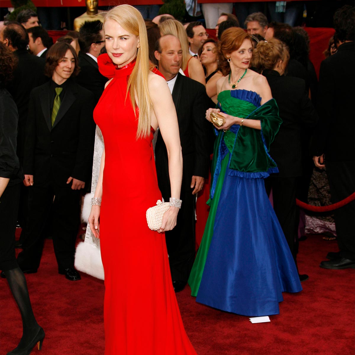 Nicole Kidman's Red Showstopper