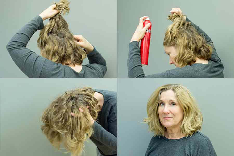 Beachy Waves for Short Hair