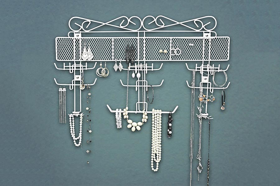 Jewelry Hung on the Wall