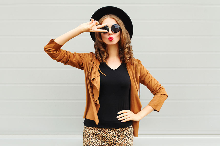 Brown and Black